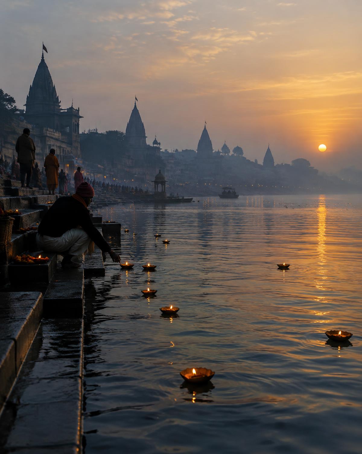 Sarayu ghats, Ayodhya — Ramayana Circuit
