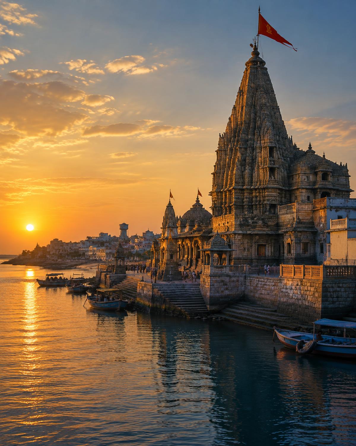 Dwarka on the Gomti — Sapta Puri